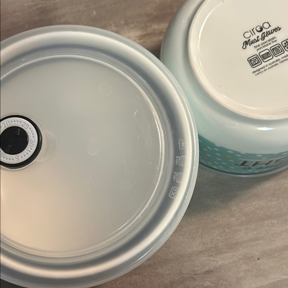 Blue Polka Dot Storage Containers - Picture 5 of 6